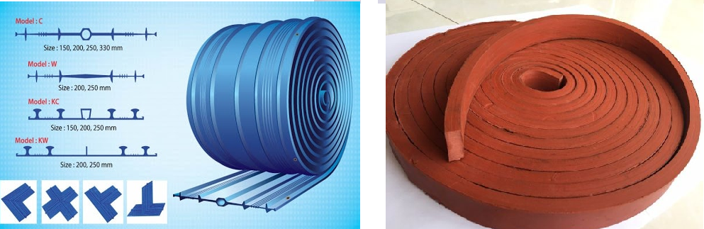 waterstop pvc - swellable موانع تسرب المياه