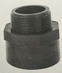 02-6 أسوار القدس قطع مواسير البرك 16 بارAswar Al-Quds uPVC Pressure Pipes 1 Adapter Male
