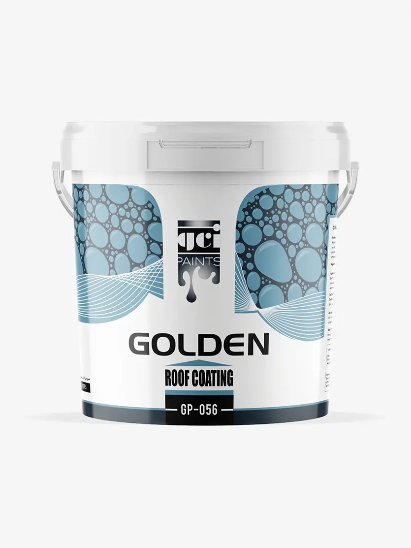 10-ROOF COATING GP-056 acrylic Water Based paint- Golden Chemical   دهان اساس مائي اكريليكي