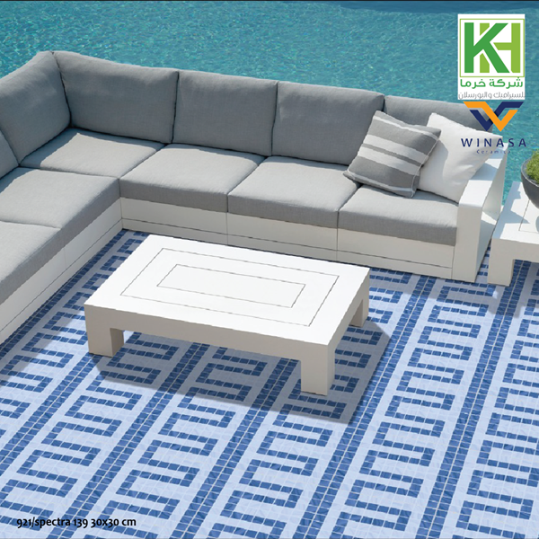 pool tile porcelain tile بلاط مسابح  بلاط بركة سباحة