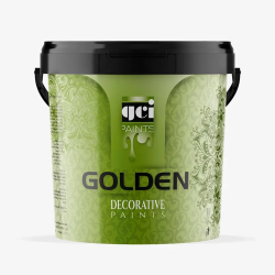 19-Crystal Decorative Paint - Golden Paints