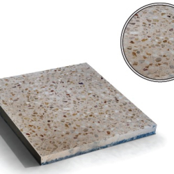 Ajloun S - White - Traditional - Terrazo - Tiles - Al Mutatawera for Concrete Products